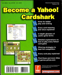 Yahoo! Games: Card Games - Prima's Official Strategy Guide Box Art