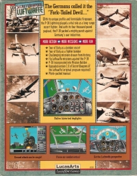 Secret Weapons of the Luftwaffe: P-38 Lightning Tour of Duty Box Art