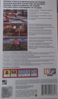 Tekken: Dark Resurrection - PSP Essentials [DK][FI][NO][SE] Box Art