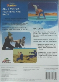 Virtua Fighter PC - Replaygem Box Art