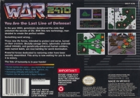 War 2410 Box Art