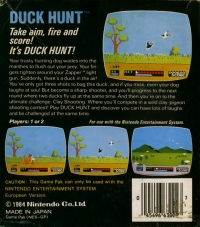 Duck Hunt (European Version) Box Art