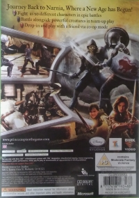 Chronicles of Narnia, The: Prince Caspian [UK] Box Art