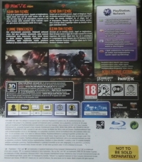 Killzone 3 (Not to Be Sold Separately) [SE][DK][FI][NO] Box Art