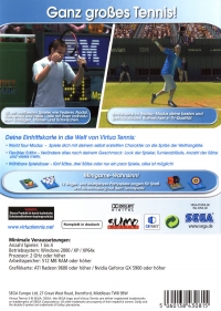 Virtua Tennis 3 [DE] Box Art