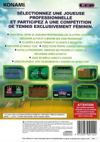WTA Tour Tennis [FR] Box Art