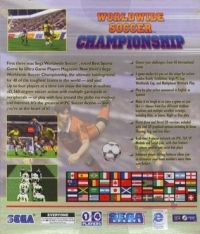 Worldwide Soccer Championship Box Art