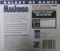 Galaxy of Games: MahJongg Box Art