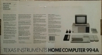 Texas Instruments Home Computer 99/4A Box Art
