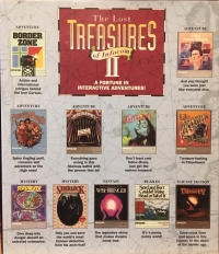 Lost Treasures of Infocom II, The Box Art
