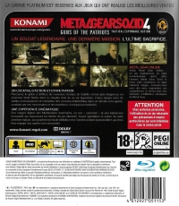 Metal Gear Solid 4: Guns of the Patriots - Platinum [FR] Box Art