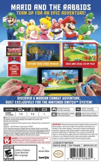 Mario + Rabbids: Kingdom Battle (Includes Pixel Pack) Box Art