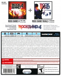 Rock Band 4 (Plus Rivals Expansion) Box Art