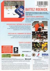 ESPN NHL Hockey [FR] Box Art