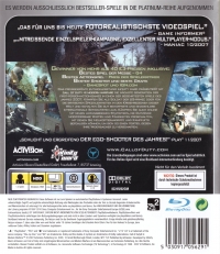 Call of Duty 4: Modern Warfare - Platinum [DE] Box Art