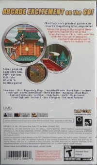 Capcom Classics Collection Remixed - Favorites Box Art
