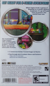Mega Man Maverick Hunter X - Favorites Box Art