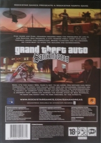 Grand Theft Auto: San Andreas (2007) Box Art
