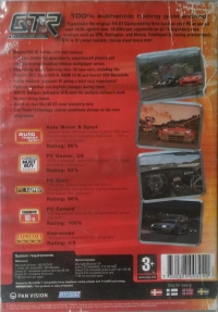 GTR: FIA GT Racing Game - Most Wanted Box Art