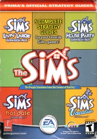 Sims, The: Box Set 1 Thru 5 (Prima's Official Strategy Guides) Box Art