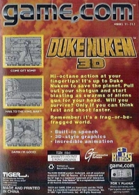 Duke Nukem 3D Box Art