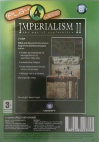 Imperialism II: The Age of Exploration - Play 4 Less Box Art