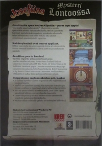 Josefiina Alkupolku 3: Englannin kieli: Mysteeri Lontoossa Box Art