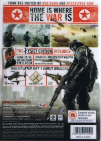 Homefront: Resist Edition Box Art