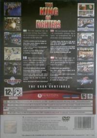 King of Fighters 2000-2001, The: The Saga Continues [SE][NO][FI][DK] Box Art