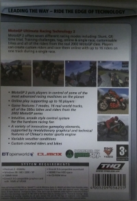 MotoGP: Ultimate Racing Technology 2 - THQ Classic Box Art