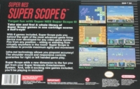 Super NES Super Scope 6 Box Art