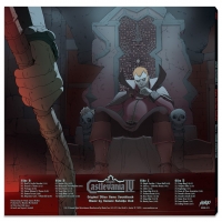 Super Castlevania IV Original Soundtrack 2XLP - Bronze and Gold Split Limited Edition Box Art