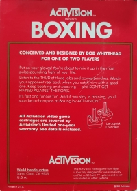 Boxing - International Edition Box Art