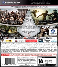 Assassin's Creed: Brotherhood (BLUS-30537BB) Box Art