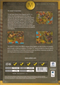Settlers III, The: Gold Edition - Medallion Box Art