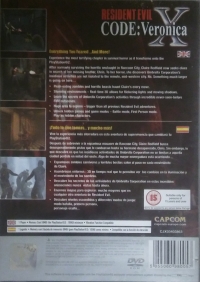 Resident Evil Code: Veronica X - Platinum [ES] Box Art