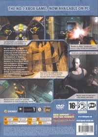 Chronicles of Riddick, The: Escape From Butcher Bay Developer's Cut Box Art