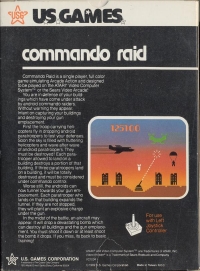 Commando Raid Box Art