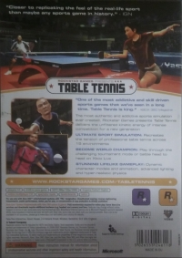 Rockstar Games Presents Table Tennis - Classics Box Art