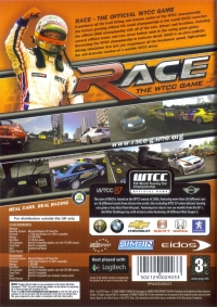 Race: The WTCC Game Box Art