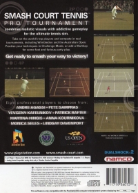 Smash Court Tennis Pro Tournament Box Art