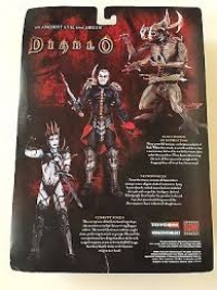 Diablo Action Figure: Series One - The Nefarious Necromancer Box Art