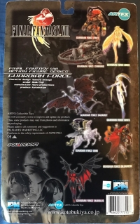 Final Fantasy VIII Action Figure Series 1: Guardian Force Ifrit Box Art