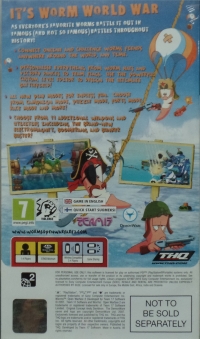 Worms: Open Warfare 2 (Not To Be Sold Separately) Box Art