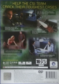 CSI: Crime Scene Investigation: 3 Dimensions of Murder Box Art