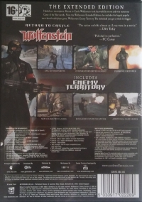 Return to Castle Wolfenstein - The Extended Edition Box Art