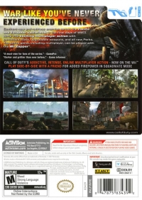 Call of Duty: World At War Box Art