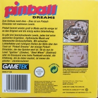 Pinball Dreams [DE] Box Art