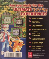 Pokémon Yellow (Electronics Boutique) Box Art