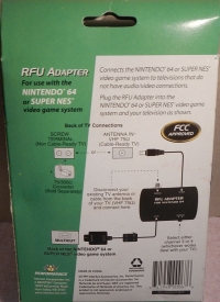 Performance Nintendo 64 RFU Adapter Box Art